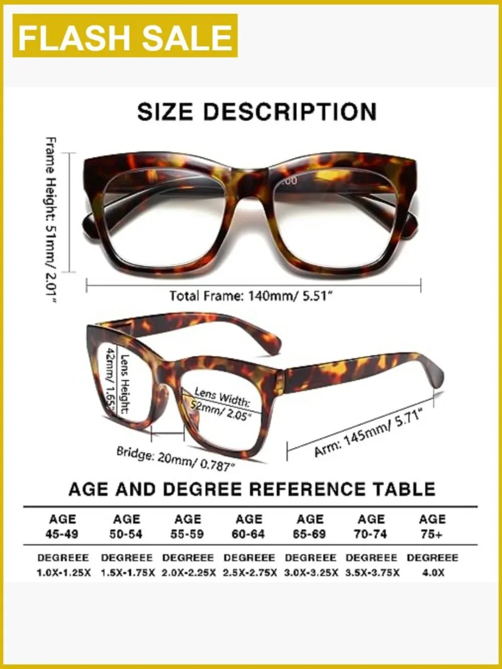 3 Pack Oversized Reading Glasses Blue Light Blocking Spring Hinges